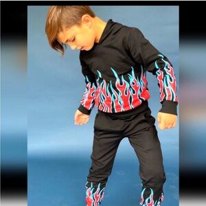 Lola & The Boys Flames Jogging Set